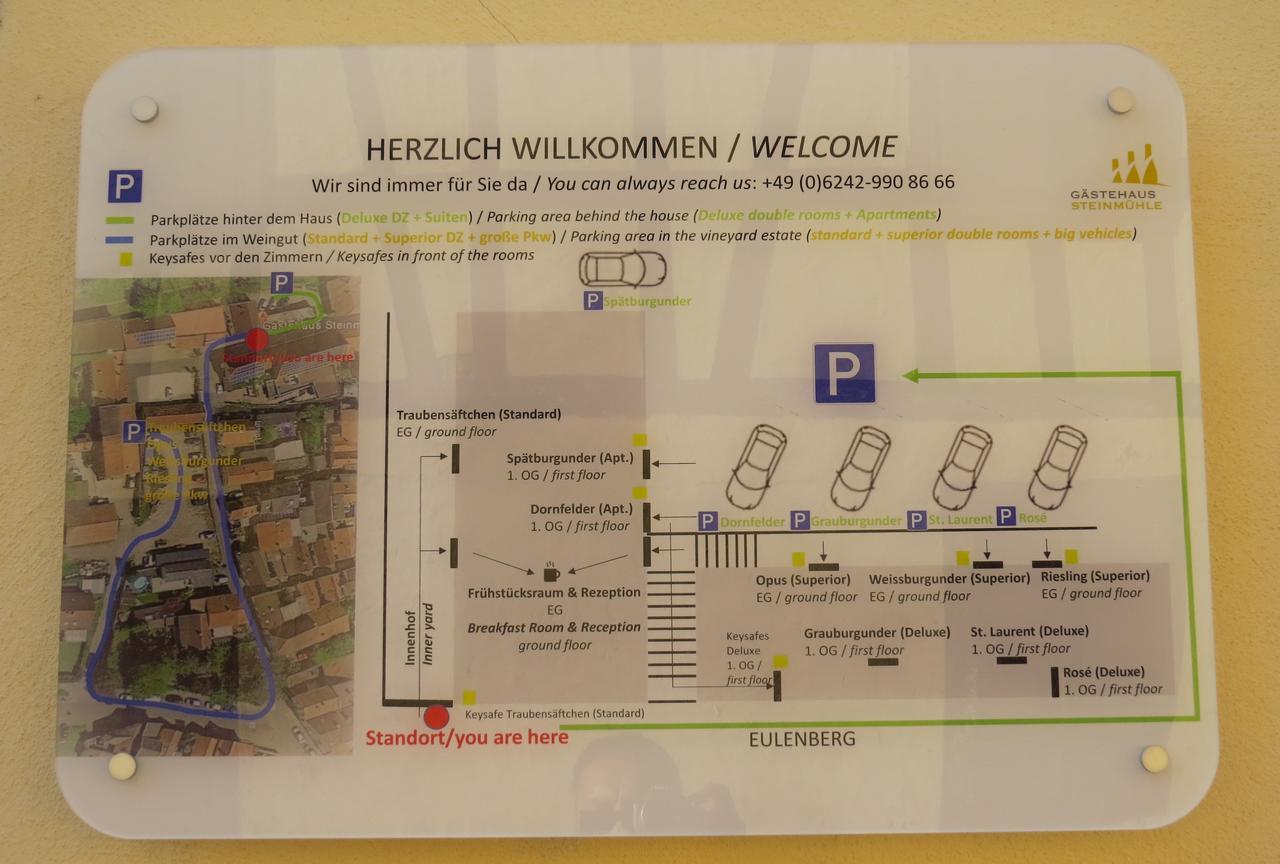 Gaestehaus Steinmuehle Osthofen Dış mekan fotoğraf